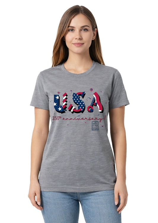 USA 250 Anniversary T-Shirt | Independence Celebration Tee (2026)