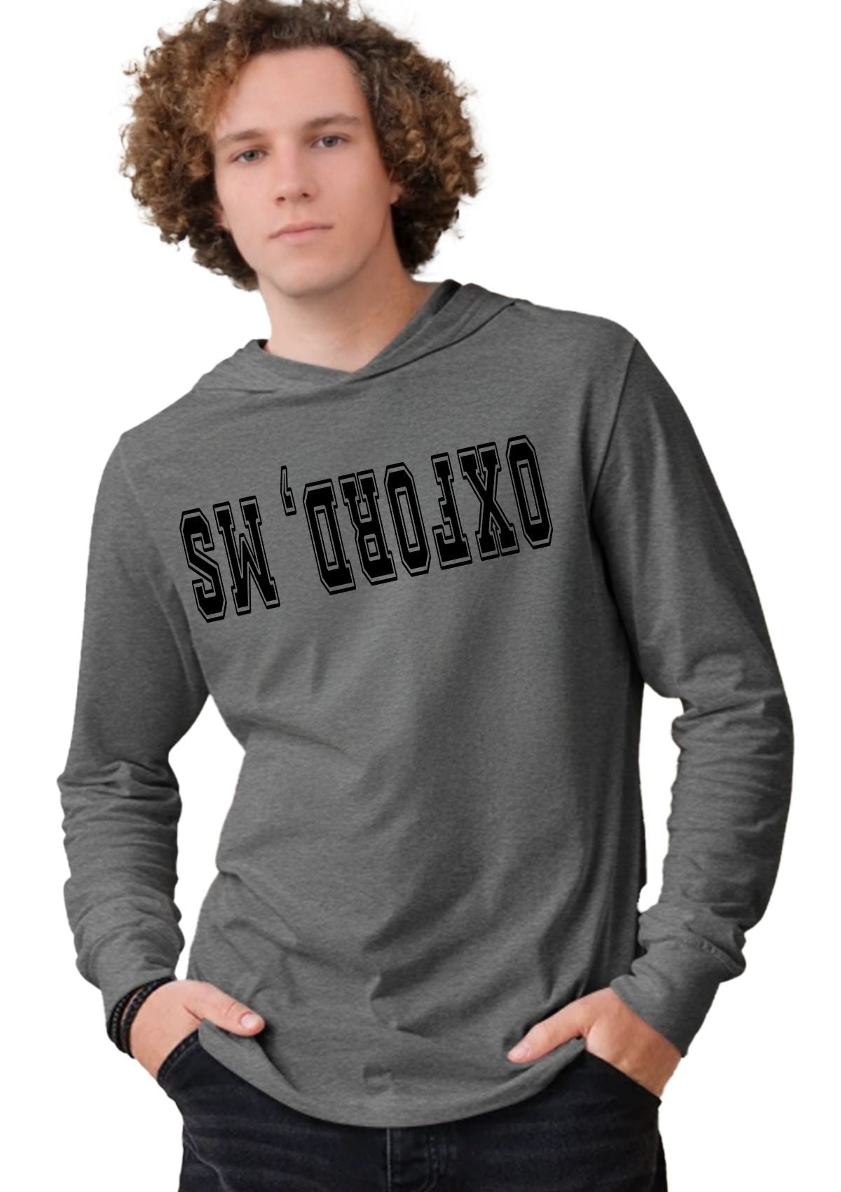 Oxford, MS FlipSide T-Shirt Hoodie – Rebels, Writers & a Whole Lotta Southern Charm (Flipped)