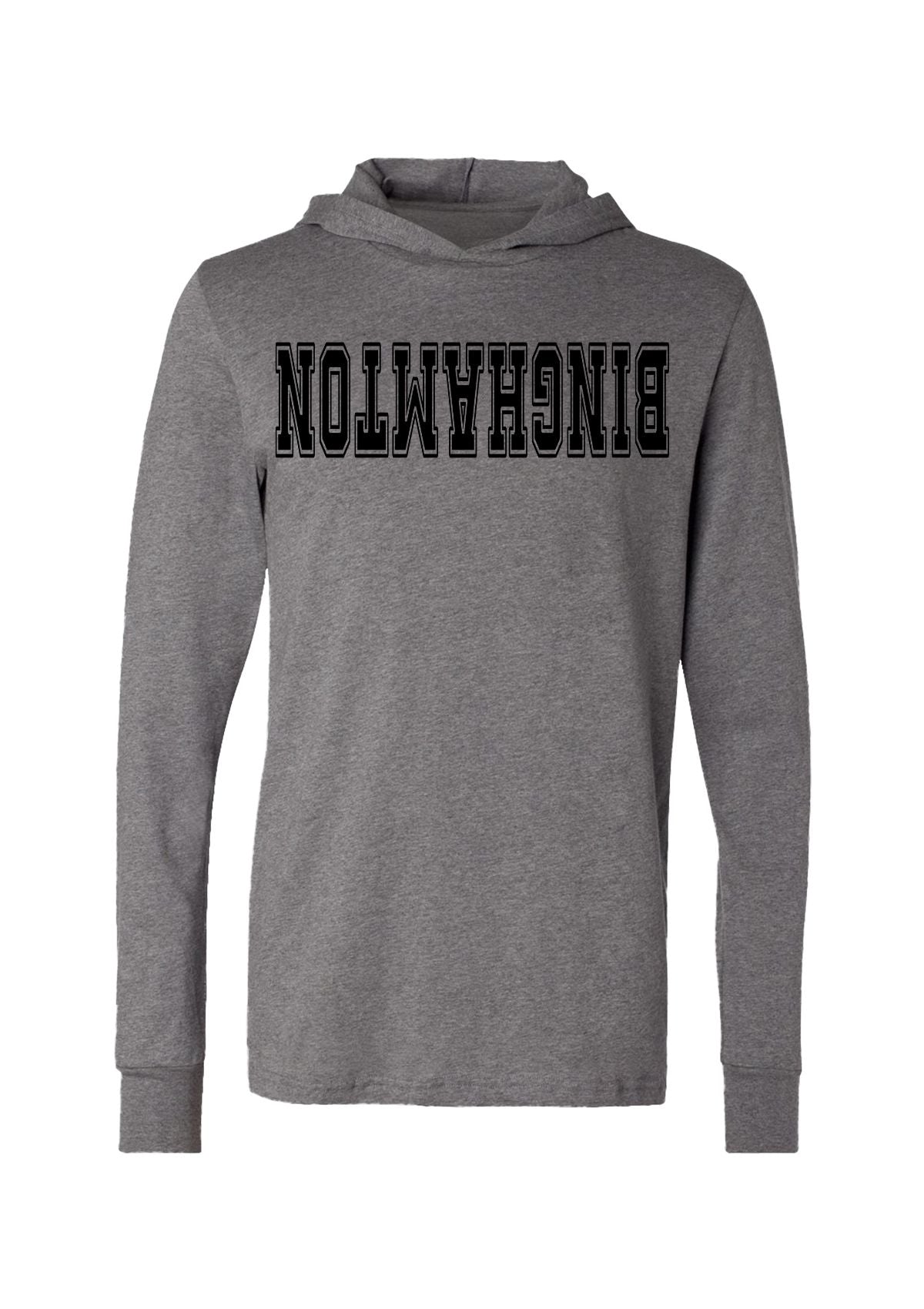 Binghamton, NY FlipSide Hoodie Tee – Where Nerdy Meets Ironic