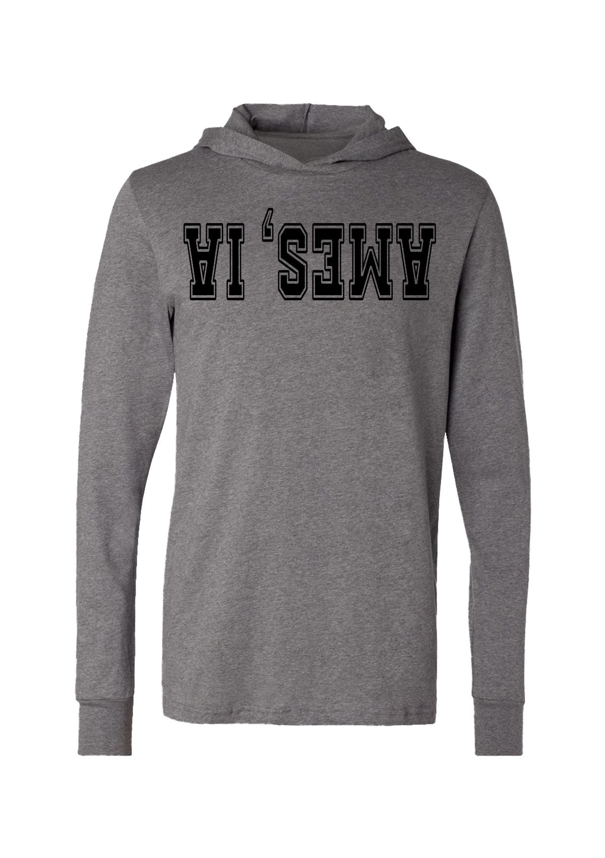 Ames, IA T-Shirt Hoodie – Where Corn Meets Calculus (Upside Down, Obviously)