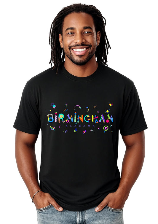 Birmingham, Alabama POPtype T-Shirt - The Magic City β¨