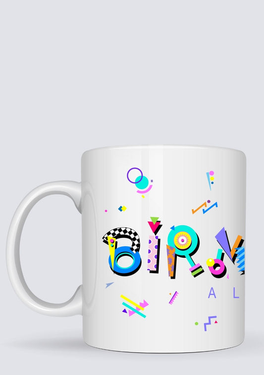 Birmingham POPtype™ Mug – 11oz Ceramic Coffee Cup