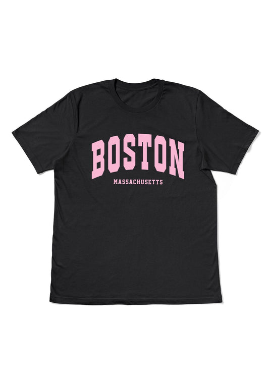 Boston Massachusetts T-Shirt β Womenβs Boyfriend Fit