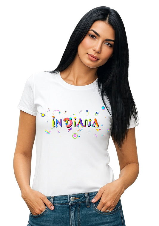 Indiana POPtype T-Shirt β The Hoosier Pride State Vibes ππ