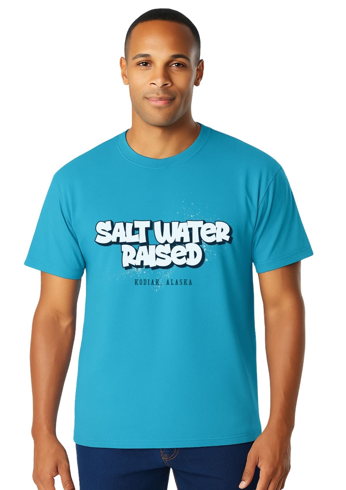 Kodiak Alaska — Salt Water Raised Tee
