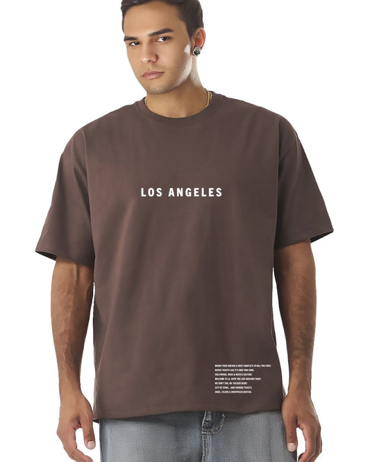 Los Angeles Oversized Heavyweight T-Shirt – City of Stars & Parking Tickets Tee