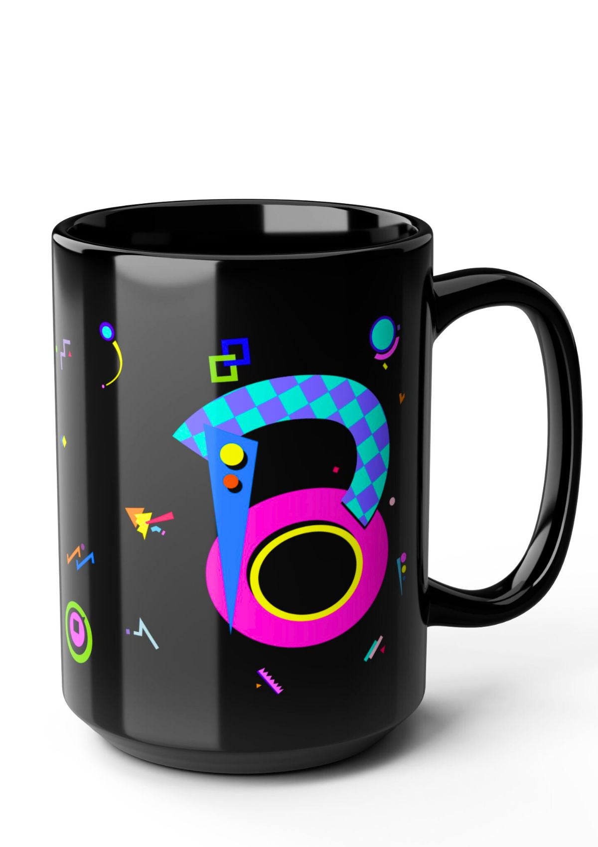 POPtype Initial Mugs – 15oz | Ink & Asphalt Collection