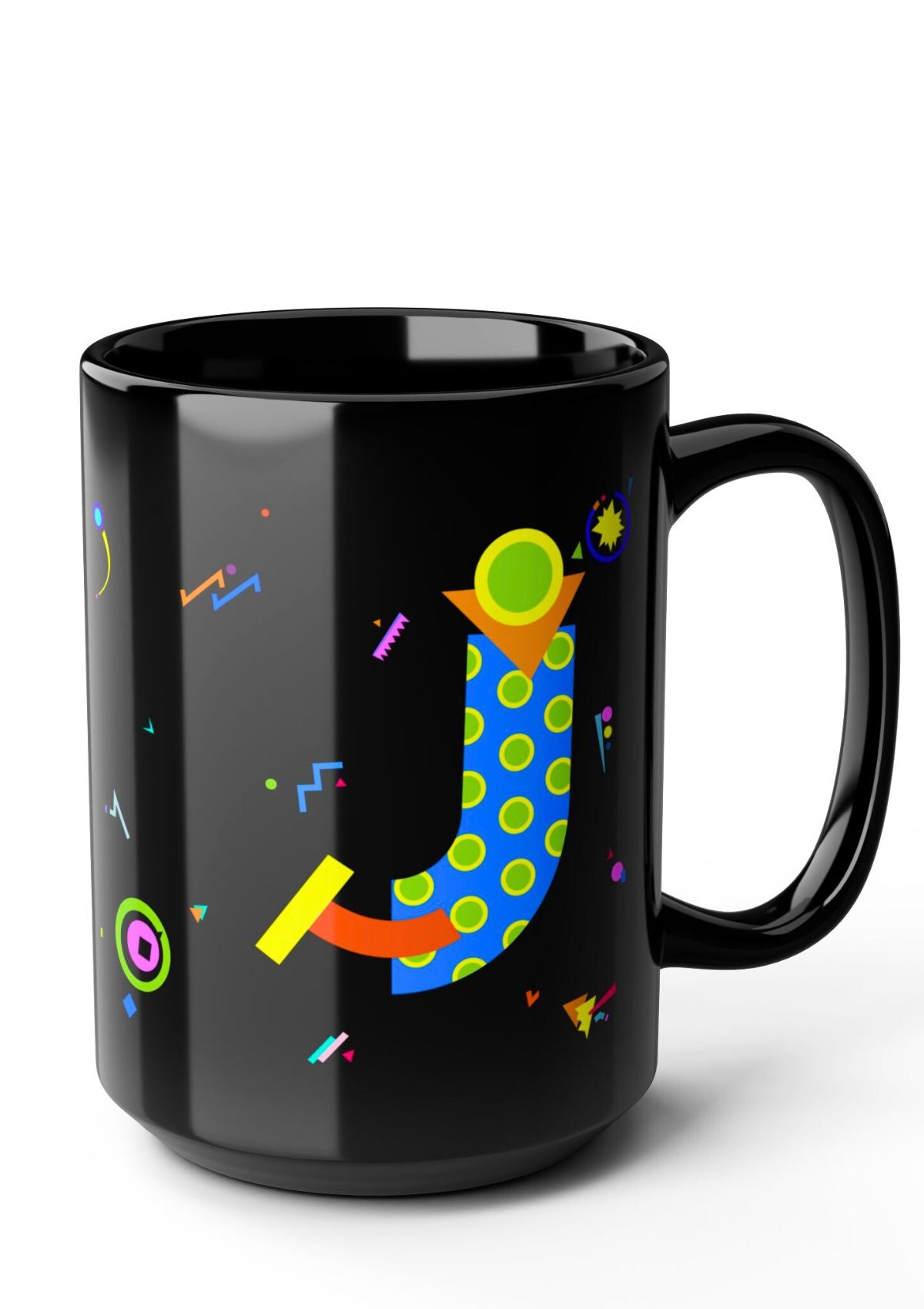 POPtype Initial Mugs – 15oz | Ink & Asphalt Collection