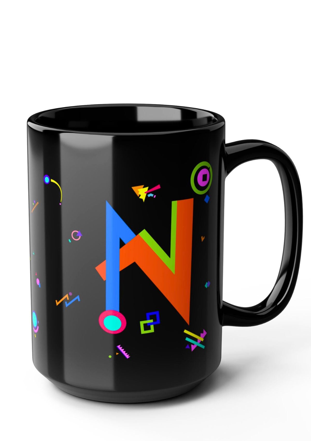 POPtype Initial Mugs – 15oz | Ink & Asphalt Collection