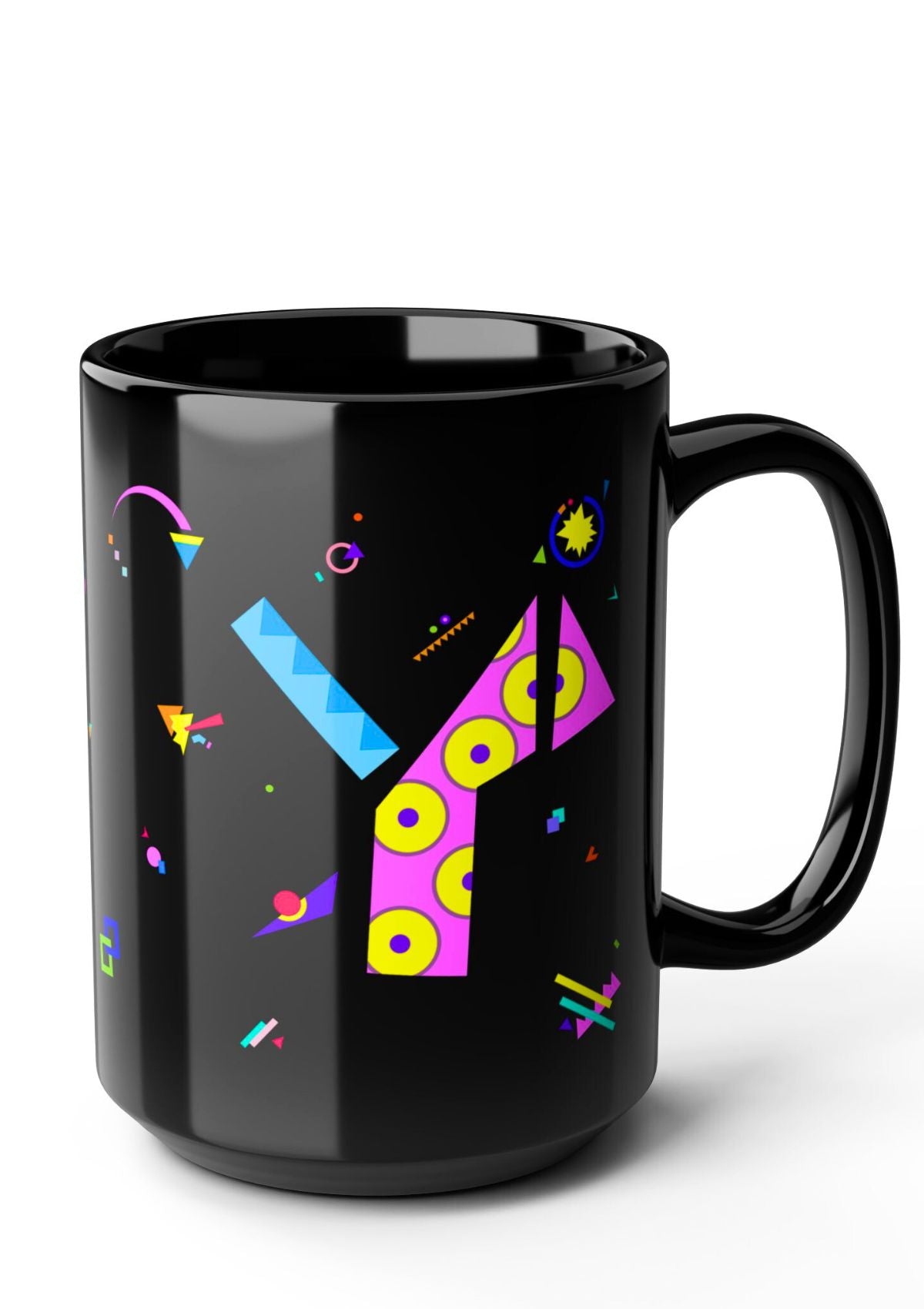 POPtype Initial Mugs – 15oz | Ink & Asphalt Collection