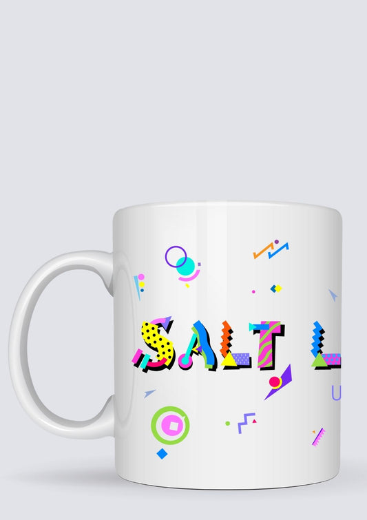 Salt Lake City POPtype™ Mug – 11oz Ceramic Coffee Cup