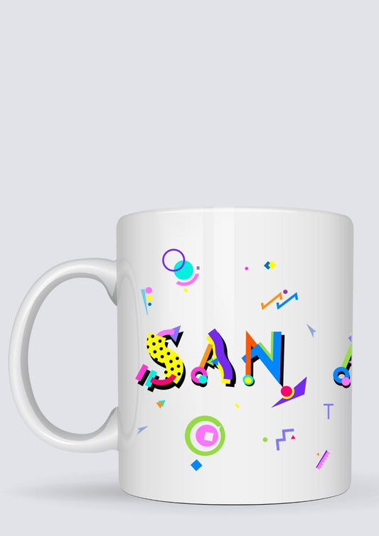 San Antonio POPtype™ Mug – 11oz Ceramic Coffee Cup