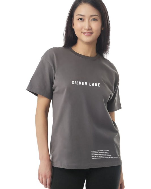 Silver Lake Oversized Heavyweight T-Shirt – Ironic Mustaches & Indie Vibes