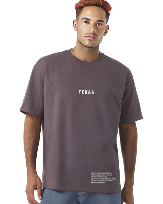 Texas Oversized Heavyweight T-Shirt β BBQ, Boots & Big Energy