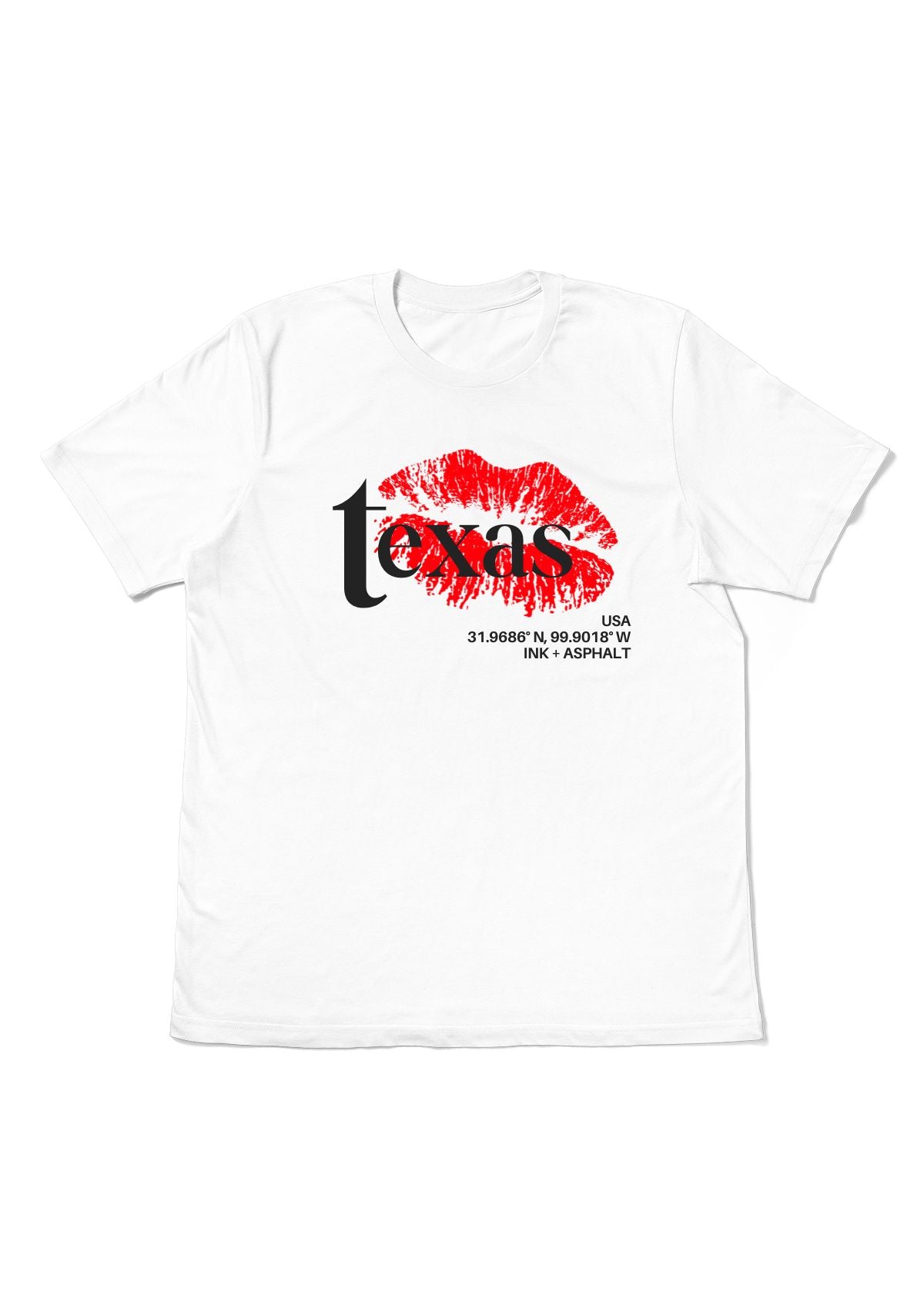 Texas Smooch™ Graphic T-Shirt | Coordinates Travel Tee