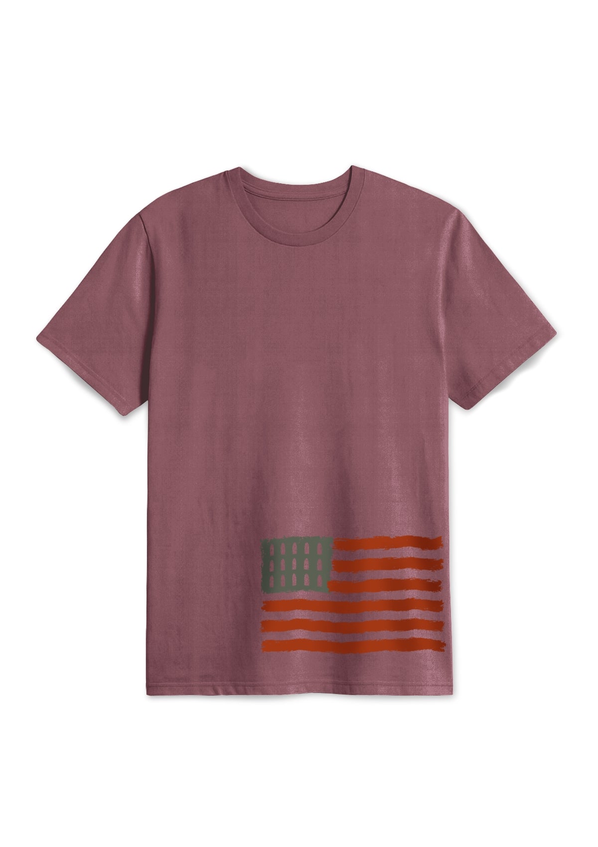USA Vintage Brick | Ink & Asphalt™ Washed T-Shirt