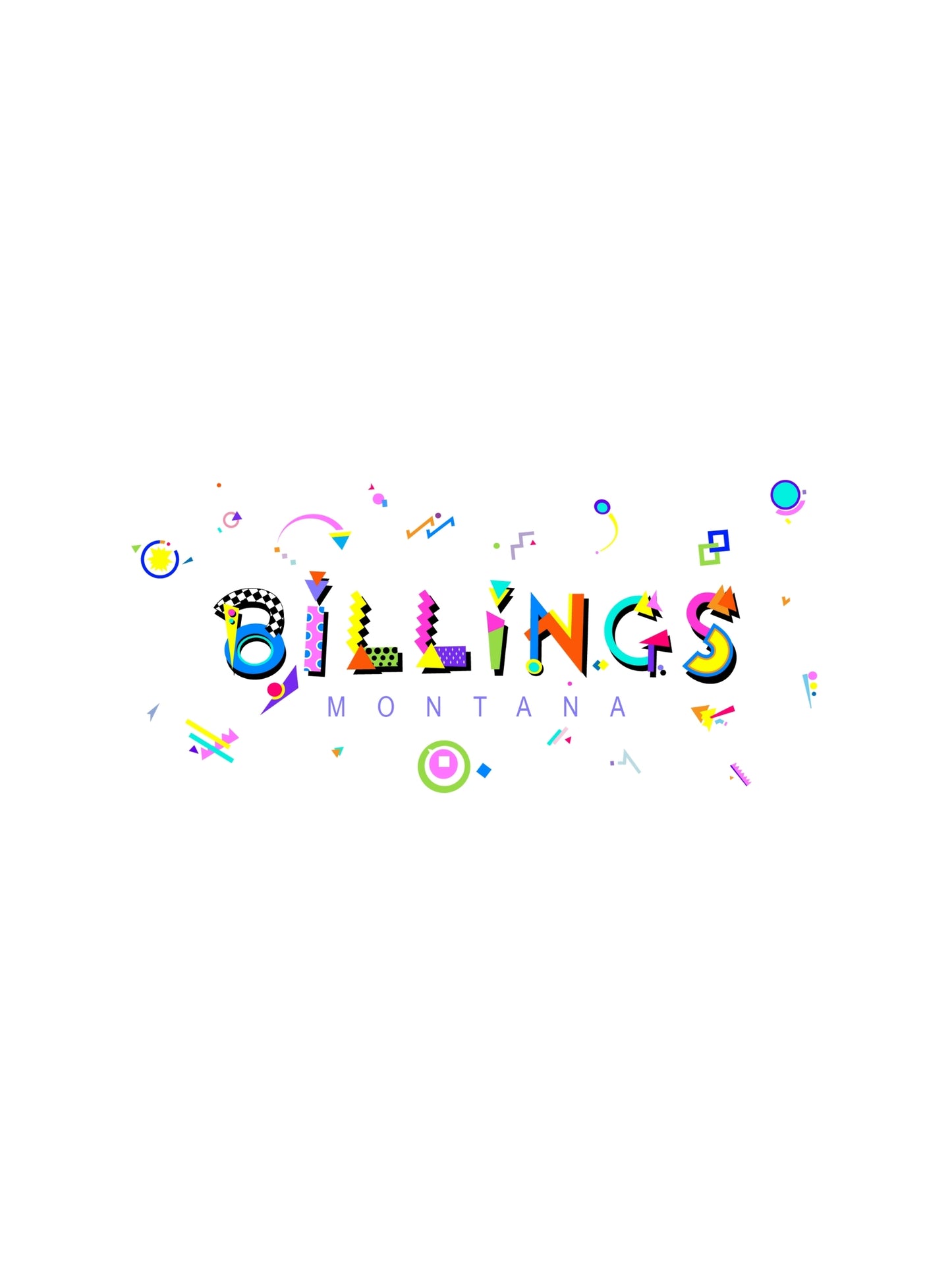 Billings Montana is a POPtype Design