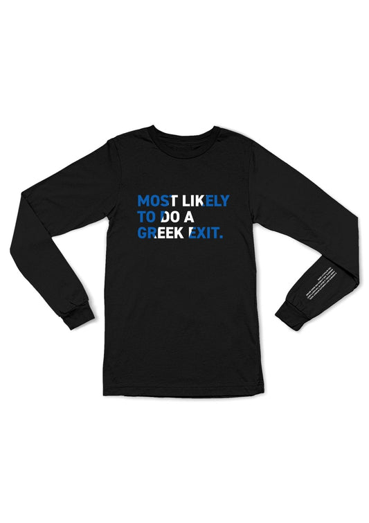 Greek Exit Tee | Exit Club⢠â Caught Edition