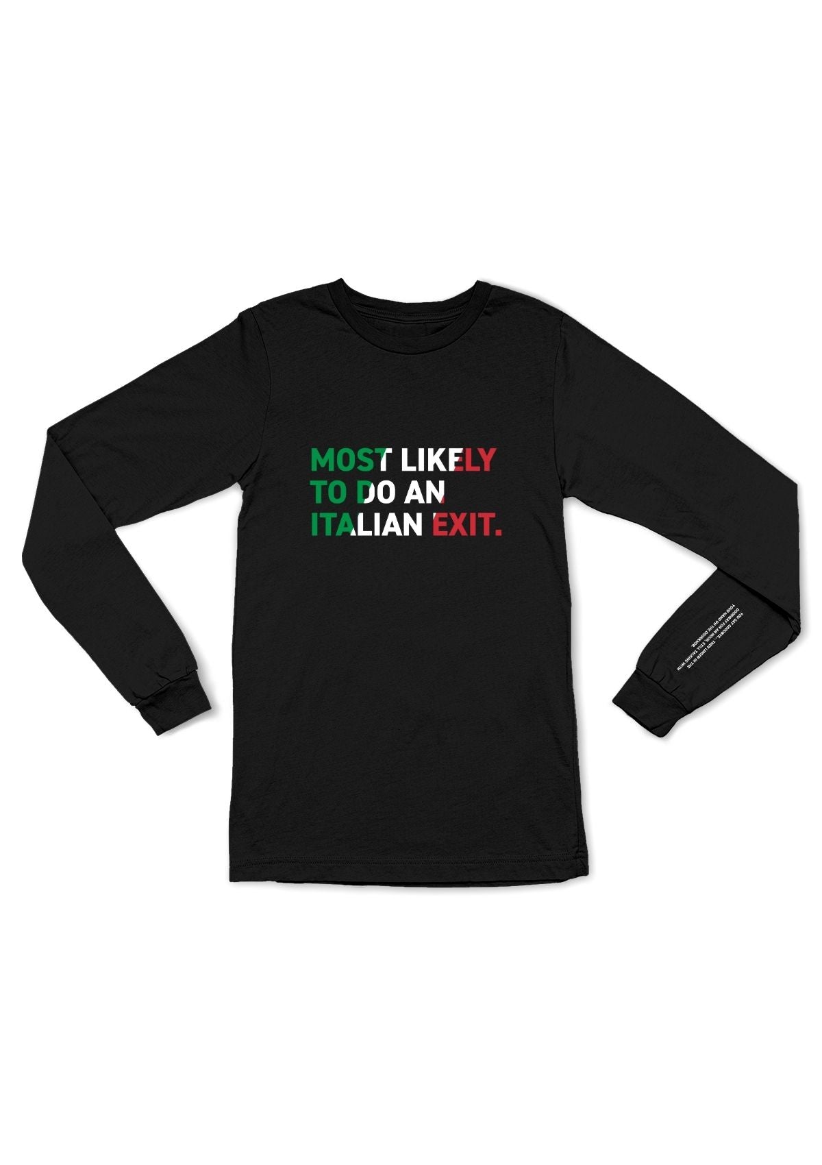 Italian Exit Tee | Exit Club™ — Caught Edition
