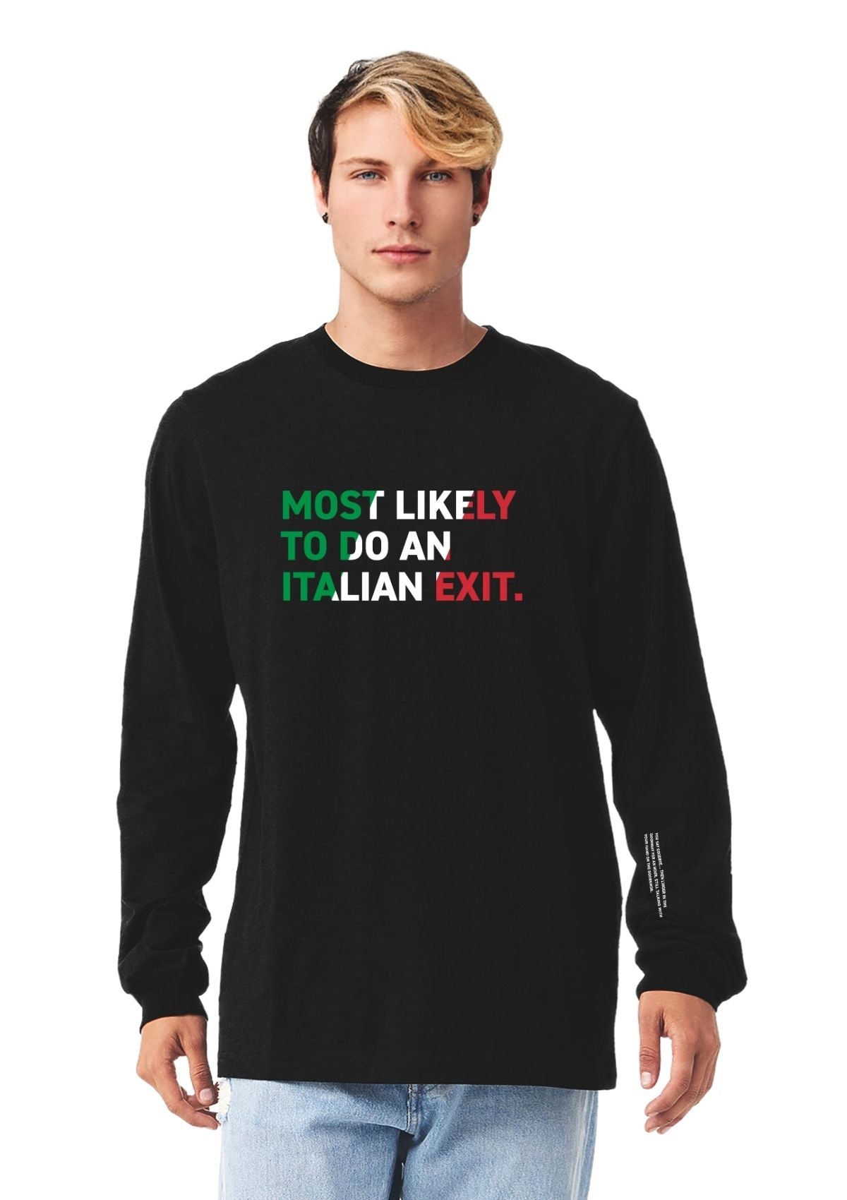 Italian Exit Tee | Exit Club™ — Caught Edition