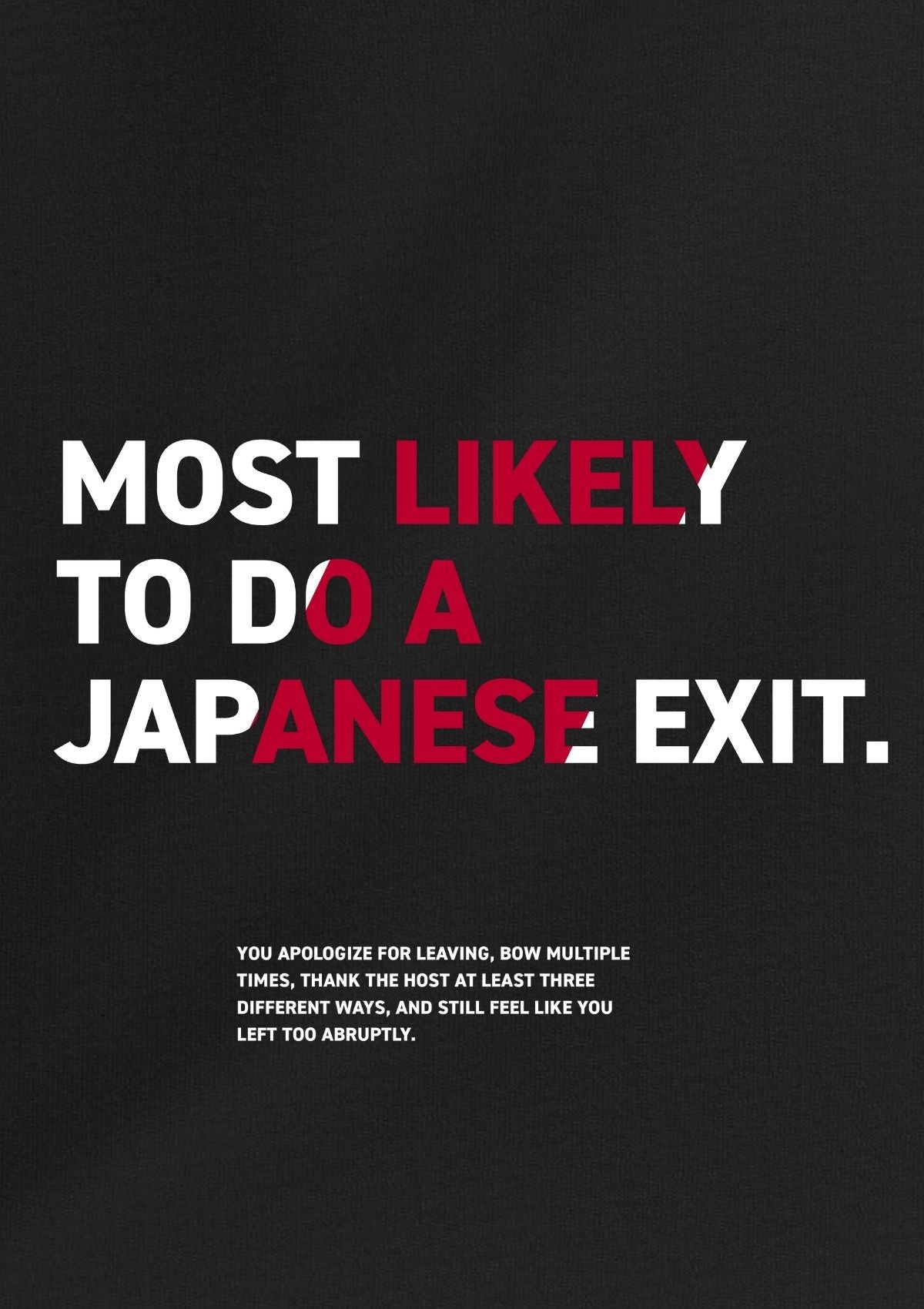 Japanese Exit Tee | Exit Club™ — Caught Edition