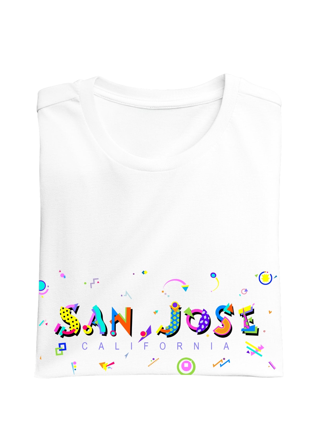 San Jose POPtype T-Shirt β Silicon Valley Cool & Streetwear Edge π»