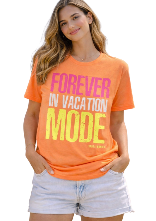 Santa Monica “Forever In Vacation Mode” T-Shirt