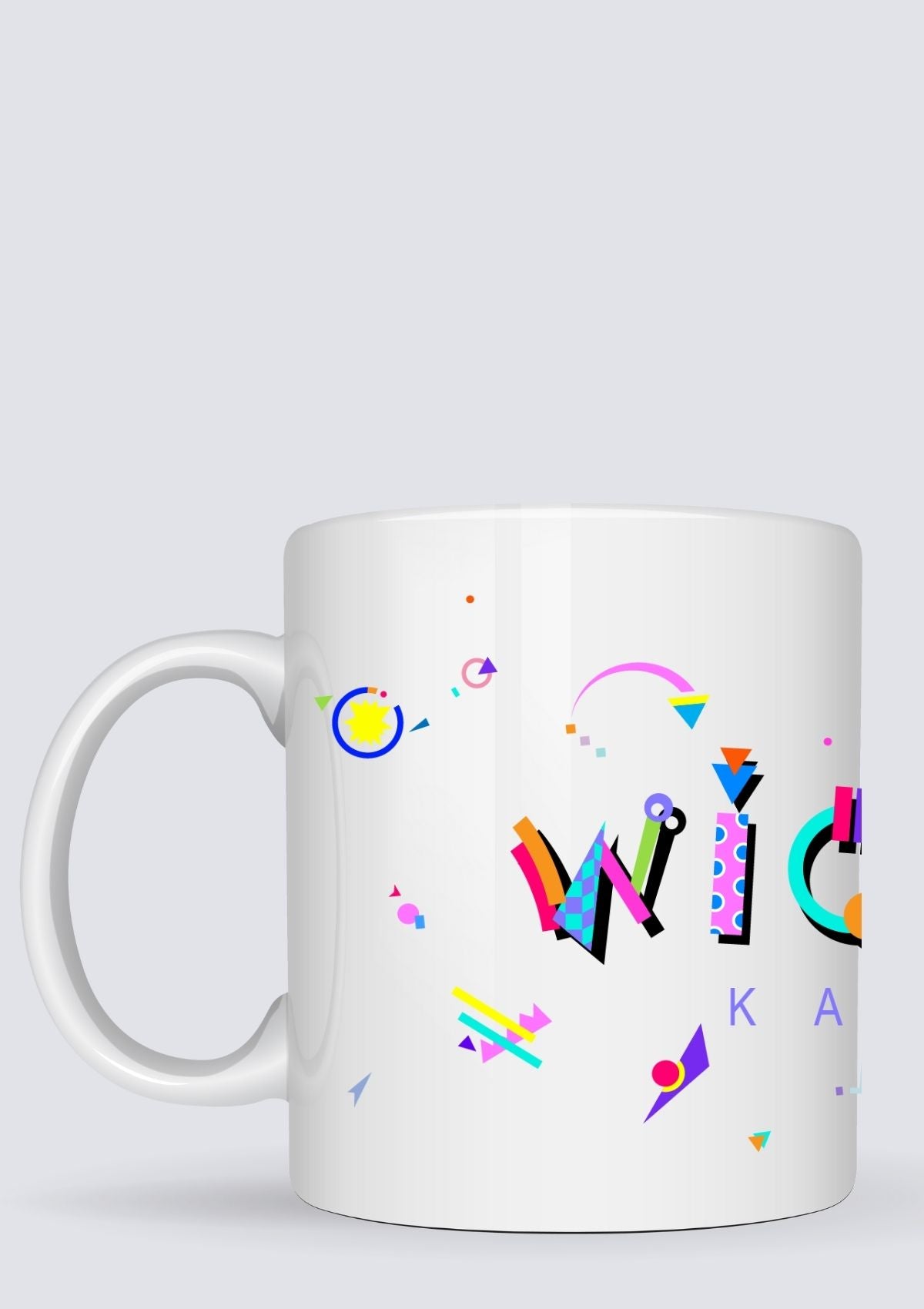 Wichita POPtype™ Mug – 11oz Ceramic Coffee Cup