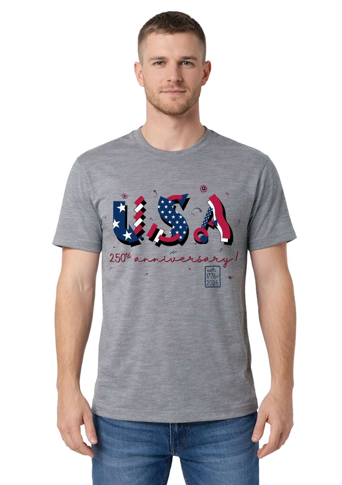 USA 250 Anniversary T-Shirt | Independence Celebration Tee (2026)