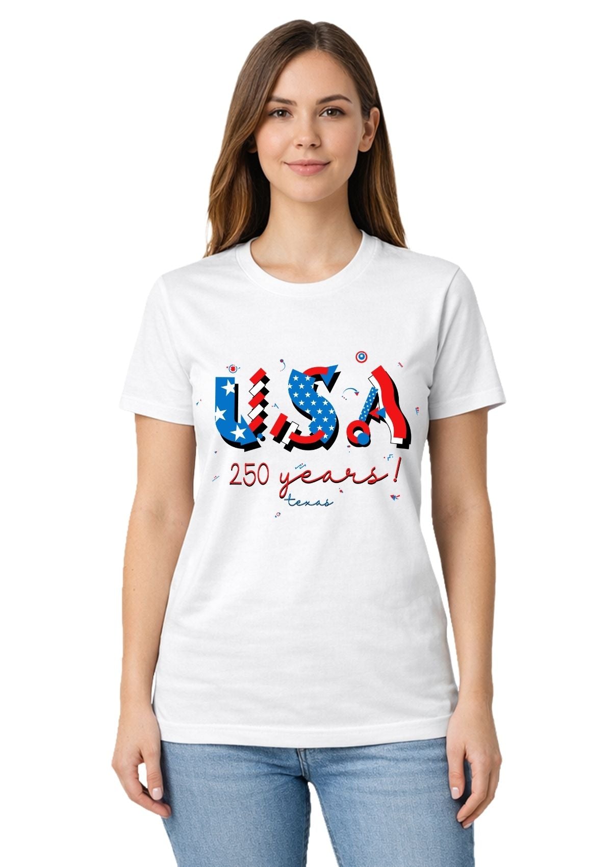 USA 250 Years T-Shirt – Texas Edition