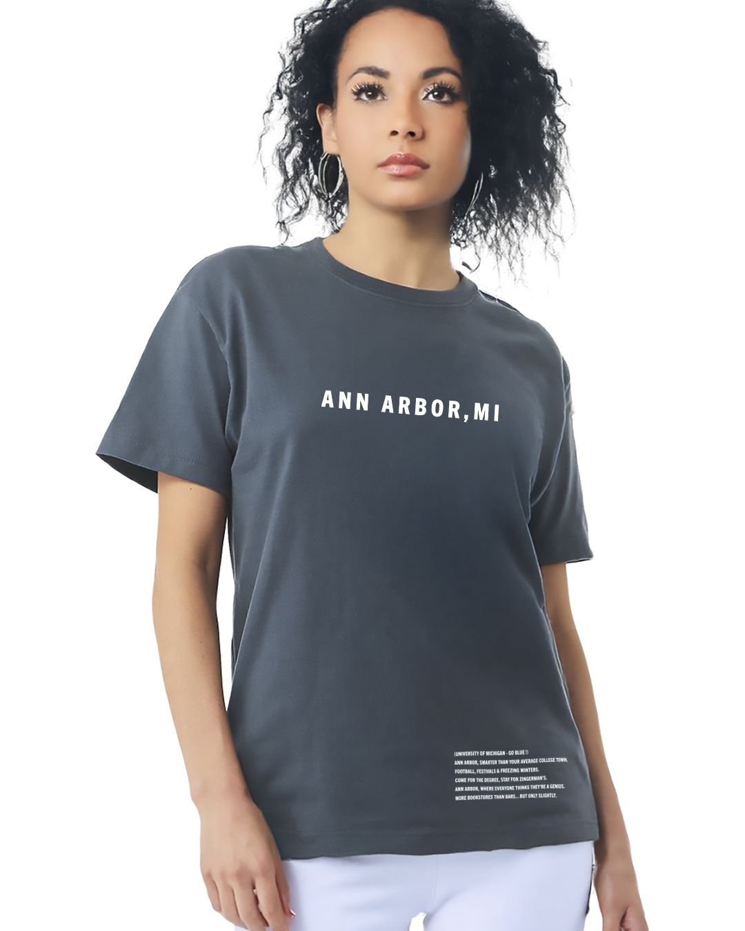 Ann Arbor, MI Oversized T-Shirt – Smarter Than Your Average Tee