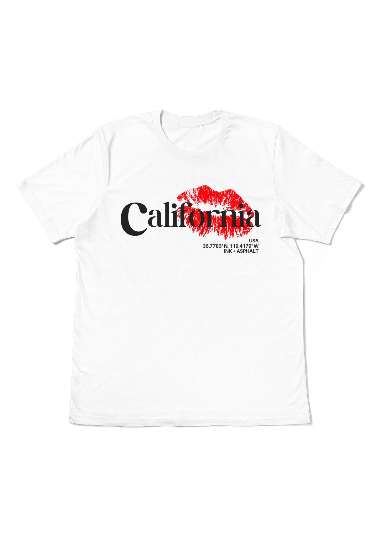 California Smooch™ Graphic T-Shirt | Coordinates Travel Tee