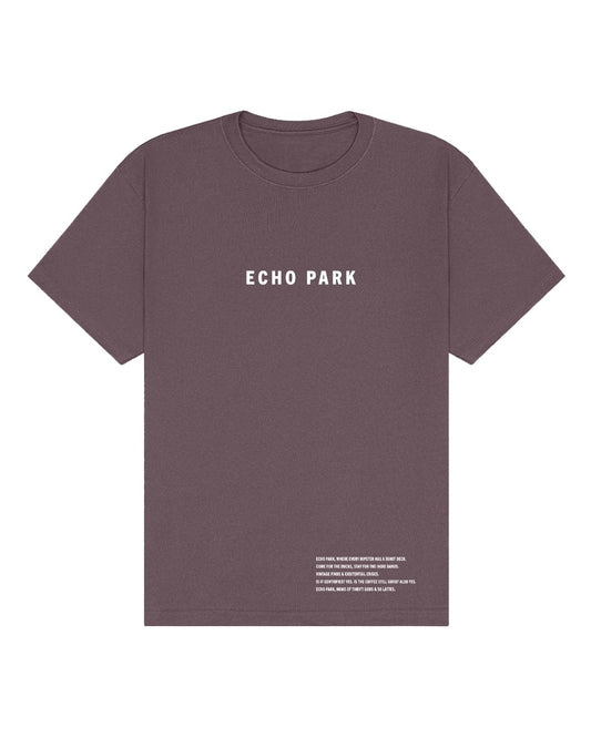 Echo Park Oversized Heavyweight T-Shirt – Tarot Decks & $8 Lattes Tee