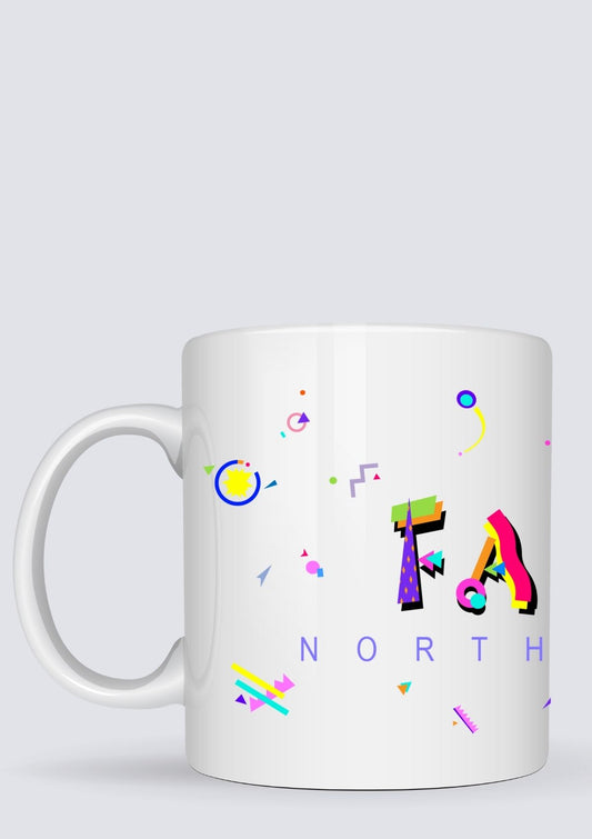 Fargo North Dakota POPtype™ Mug - 11oz Ceramic Coffee Cup
