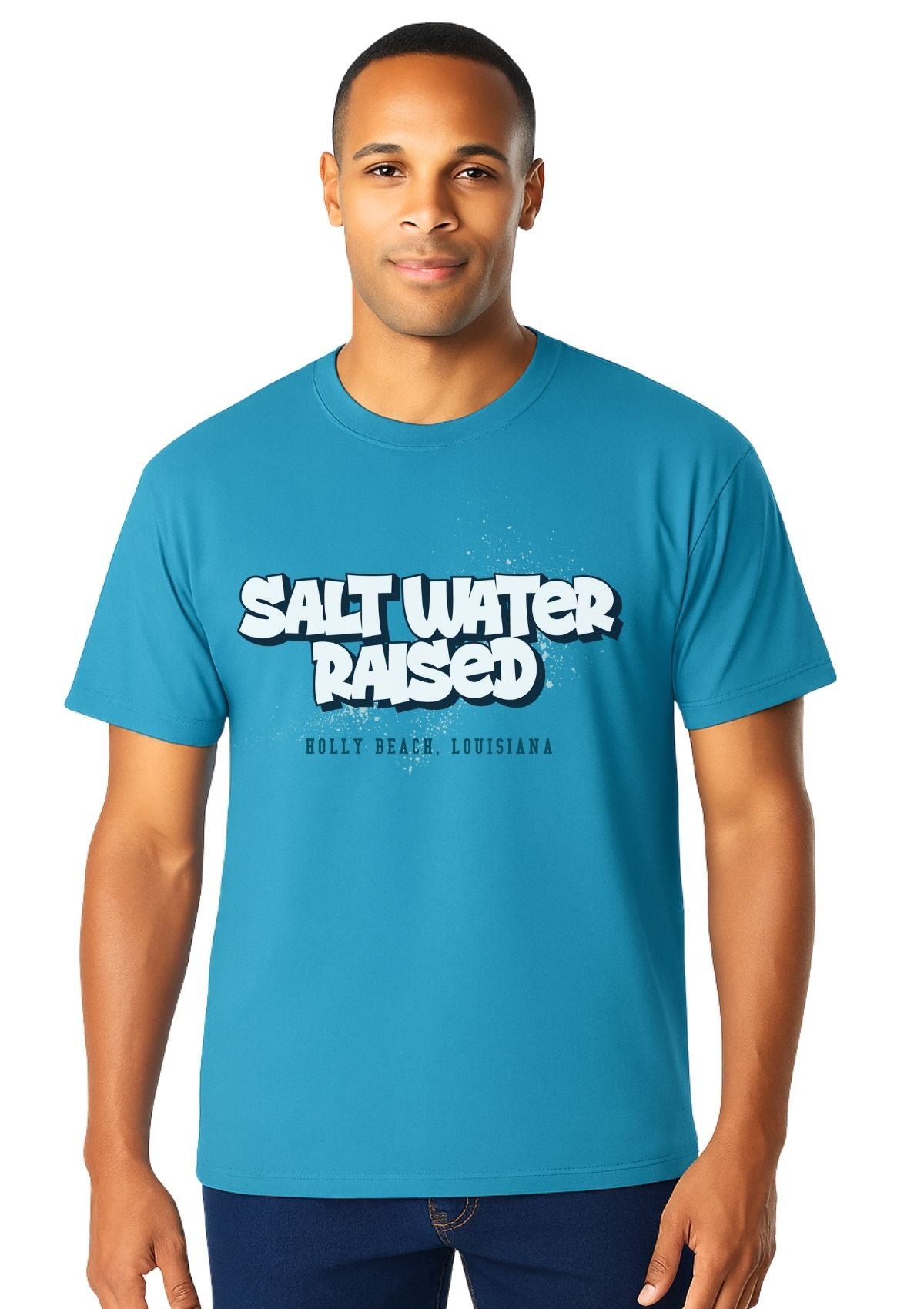 Holly Beach, Louisiana — Saltwater Raised™ Coastal Tee