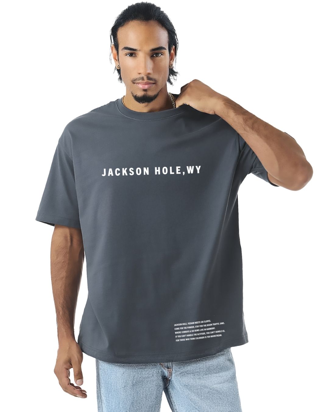 Jackson Hole Oversized Heavyweight T-Shirt – Altitude Cowboy Core Tee