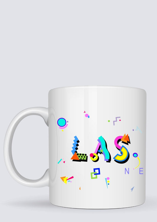 Las Vegas, Nevada  POPtype™ Mug - 11oz Ceramic Coffee Cup
