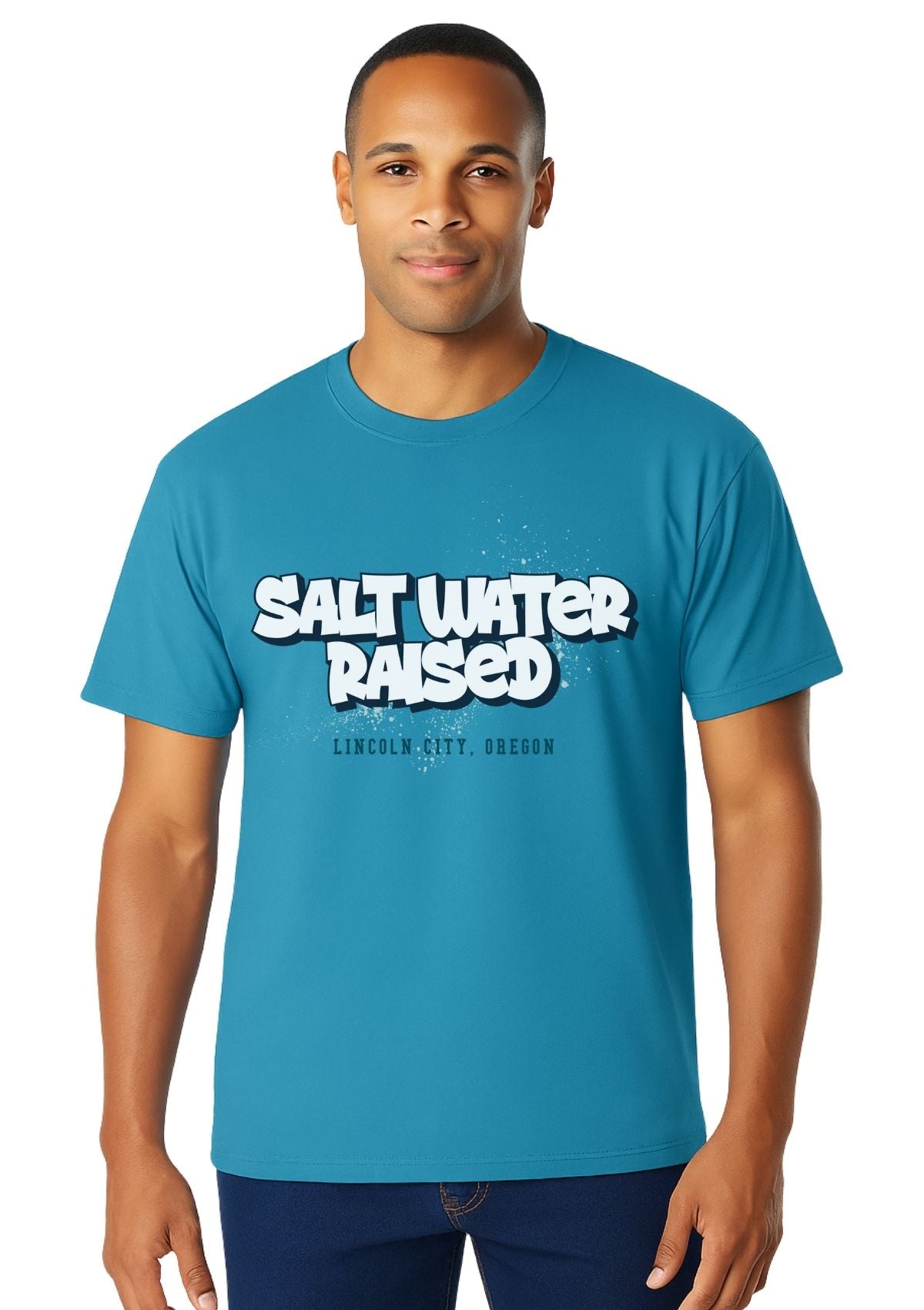 Lincoln City, Oregon — Saltwater Raised™ Coastal Tee