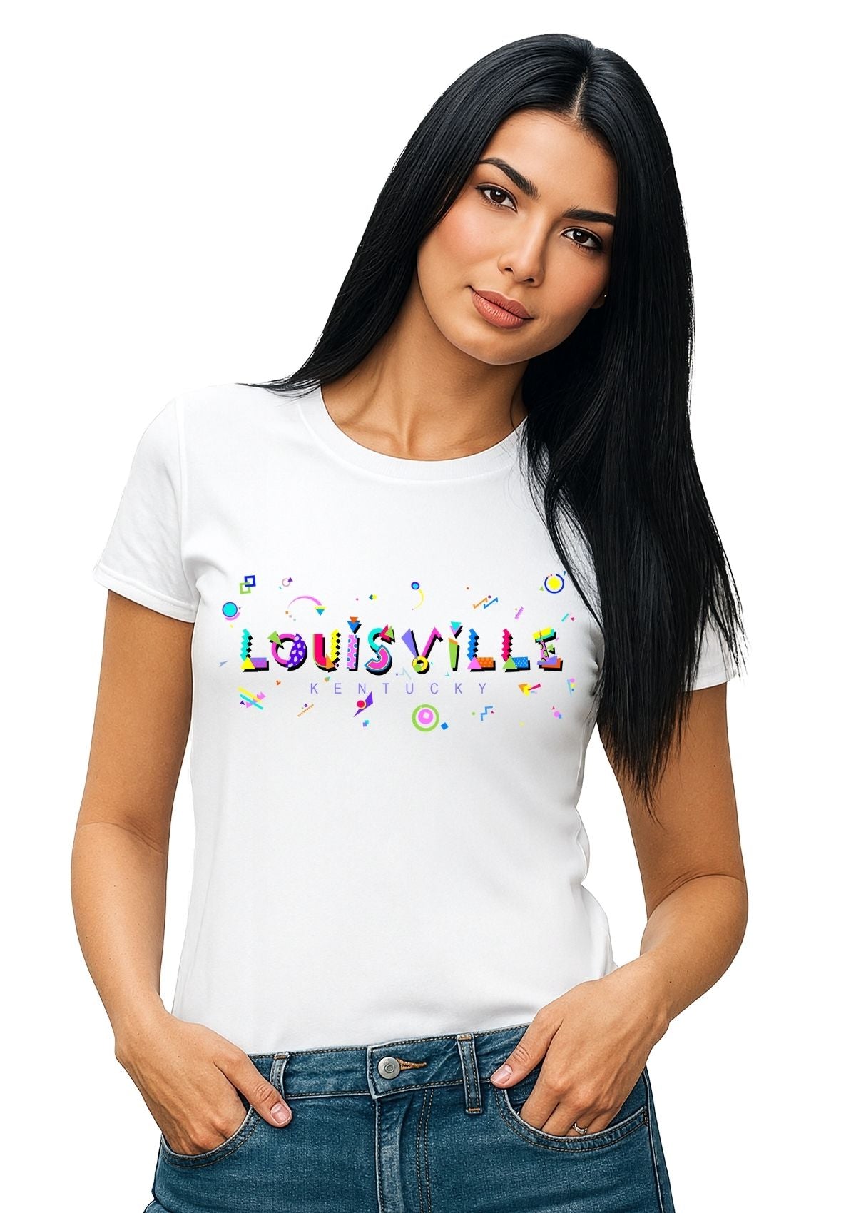 Louisville POPtype T-Shirt – Bold, Retro & Full of Derby City Energy