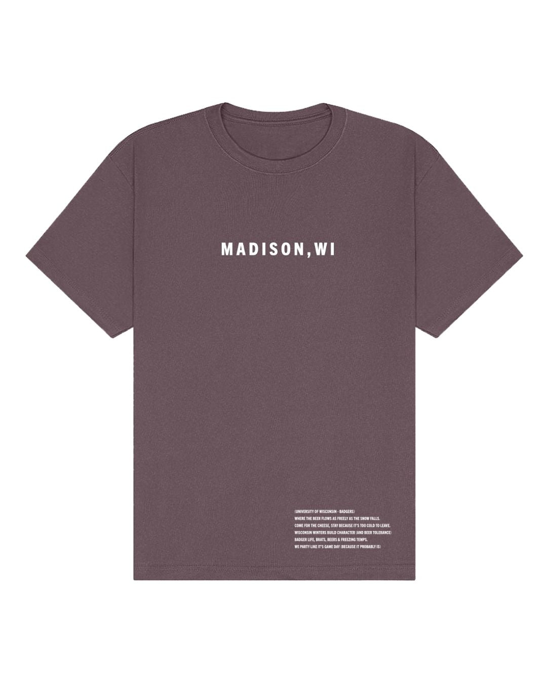 Madison, WI – Reppin’ Collection Oversized Tee