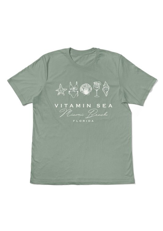 Vitamin Sea Miami Beach T-Shirt