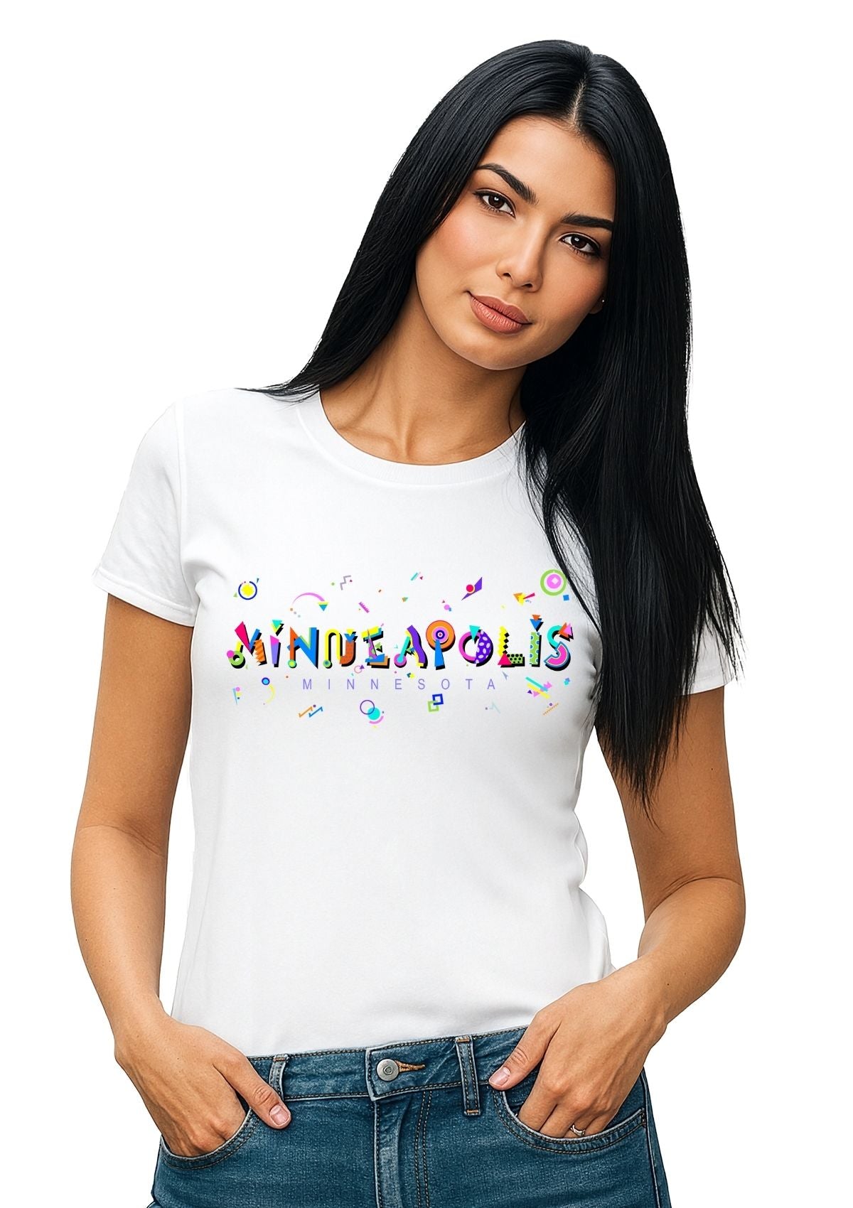 Minneapolis POPtype T-Shirt – Bold, Retro & Full of Twin Cities Vibes
