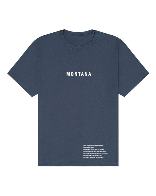 Montana Oversized Heavyweight T-Shirt – Wild West Meets Wifi