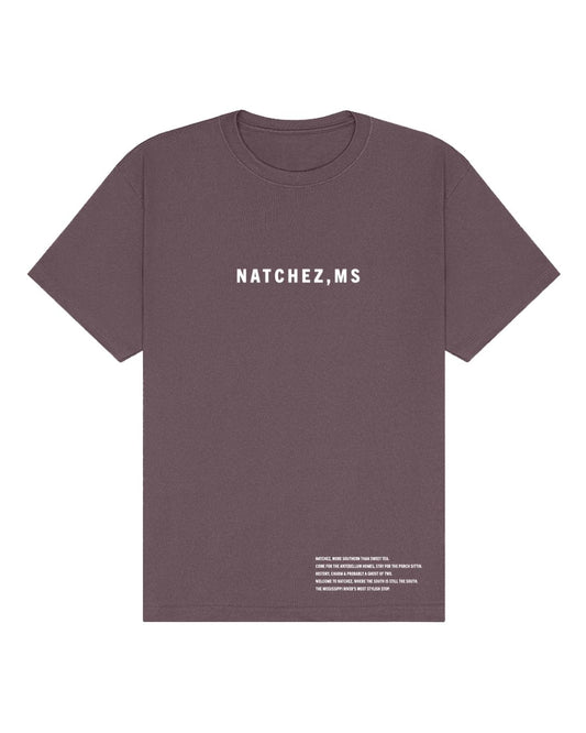Natchez Oversized Heavyweight T-Shirt – Southern Sass Meets River Class