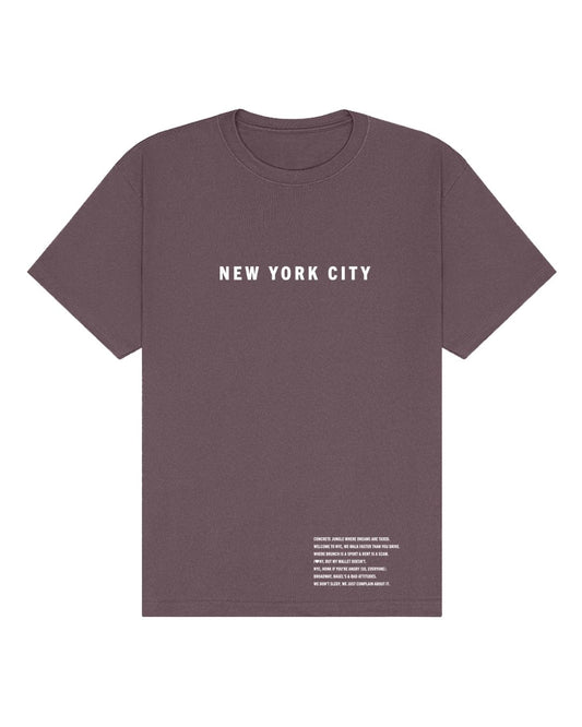 New York City Oversized Heavyweight T-Shirt – Big Sass in the Big Apple