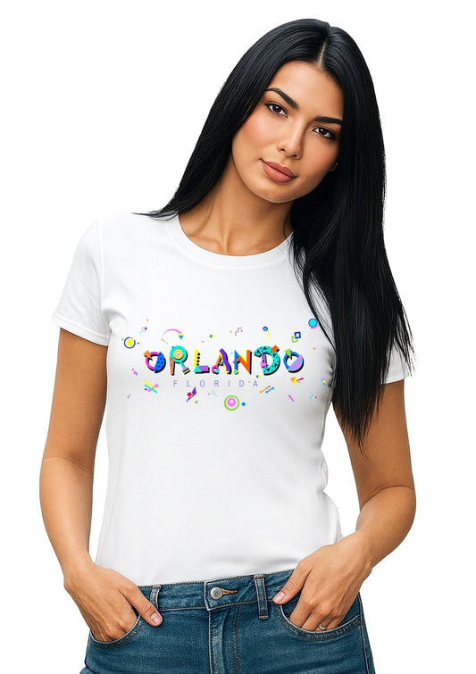 Orlando POPtype T-Shirt – Bold, Retro & Full of Theme Park Energy  🎡