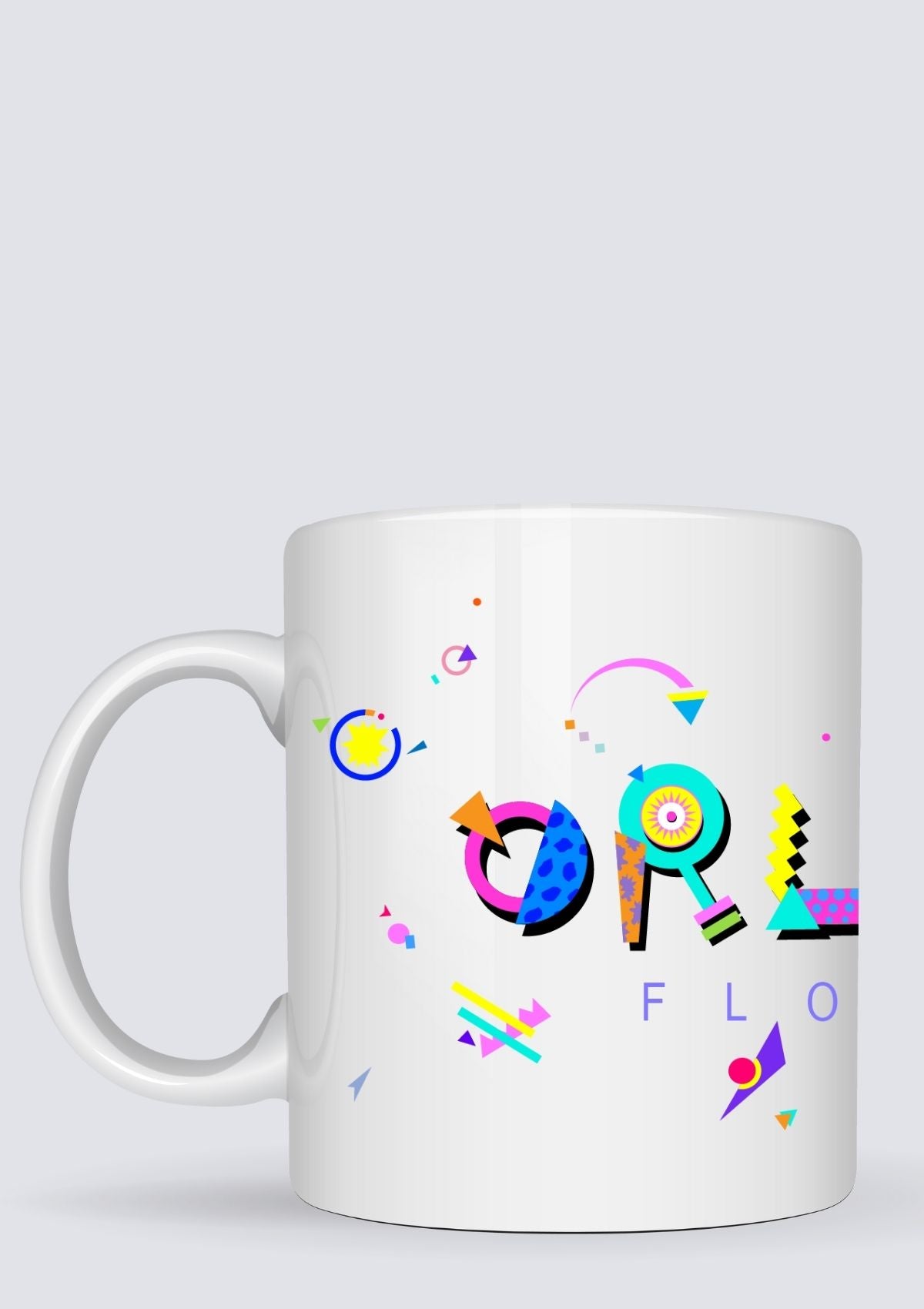 Orlando POPtype™ Mug – 11oz Ceramic Coffee Cup
