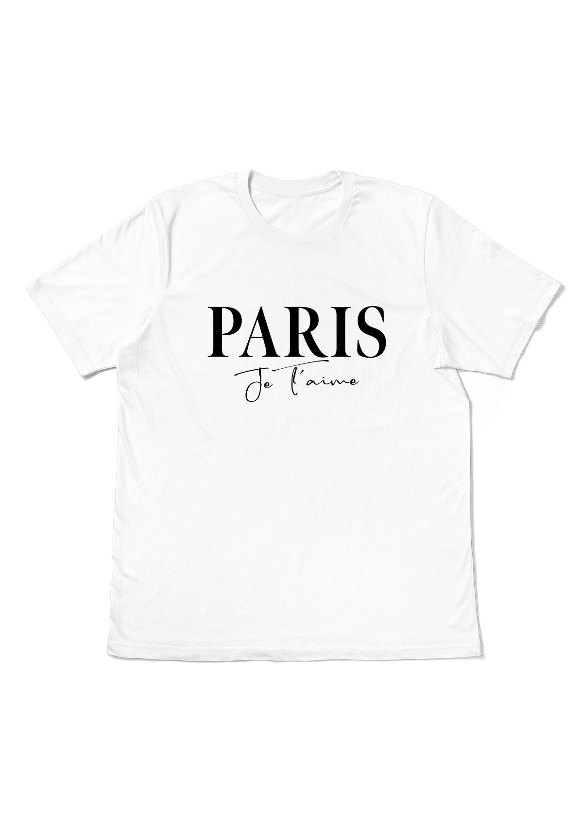 PARIS “Je t’aime” Graphic Tee (Black)