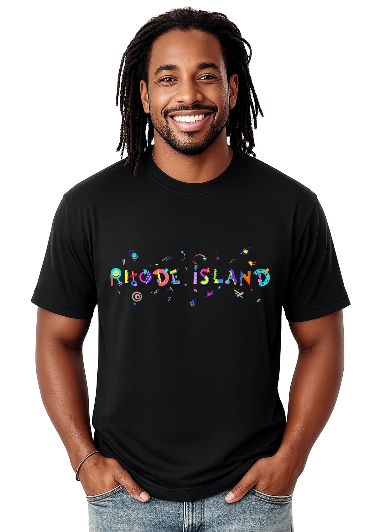 Rhode Island POPtype T-Shirt – Small State, Big Style ⚓