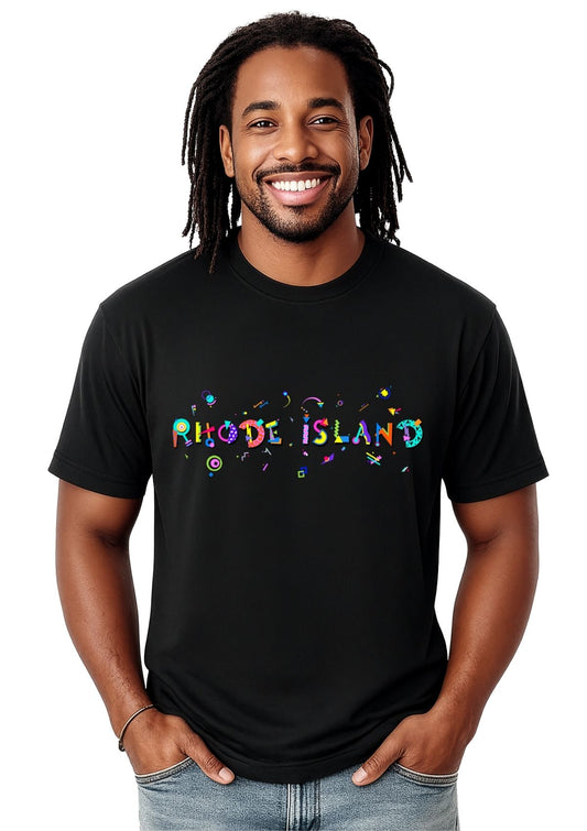 Rhode Island POPtype T-Shirt – Small State, Big Style ⚓